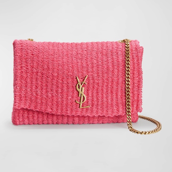 BRAND NEW Kate YSL Medium Crossbody Bag in Raffia - Picture 2 of 5
